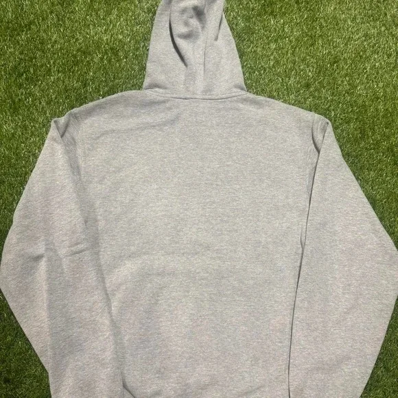 Statement piece. Gray fleece hoodie with bold "No It's Not That" front graphic.‎ - Picture 5 of 5
